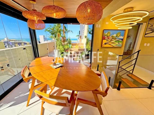 Cobertura VISTA MAR em Manaíra! Duplex e móveis alto padrão