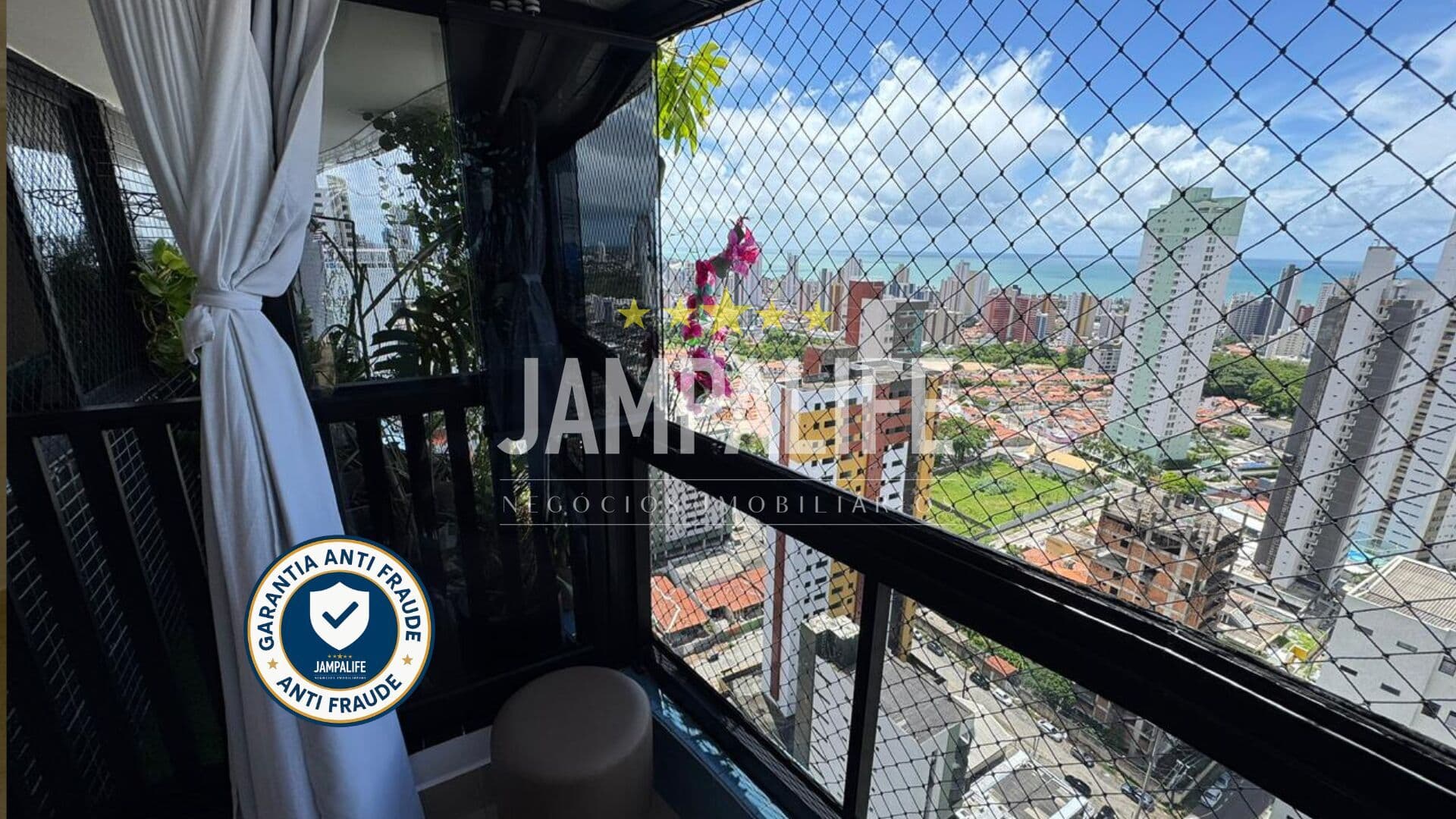 Cobertura Linear - 184m² - Vista mar definitiva