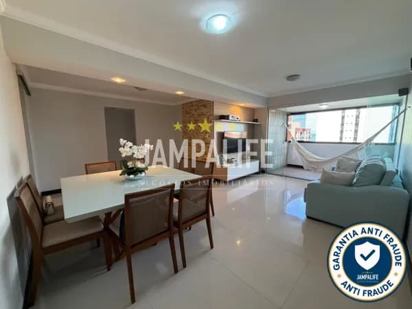 Apartamento 3 quartos vista mar Intermares