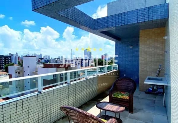 Cobertura com 2 dormitórios à venda, 74 m² por R$ 510.000,00 - Jardim Cidade Universitária - João Pessoa/PB