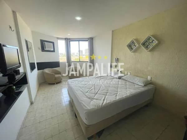 Flat com 1 dormitório à venda, 27 m² - Intermares - Cabedelo/PB