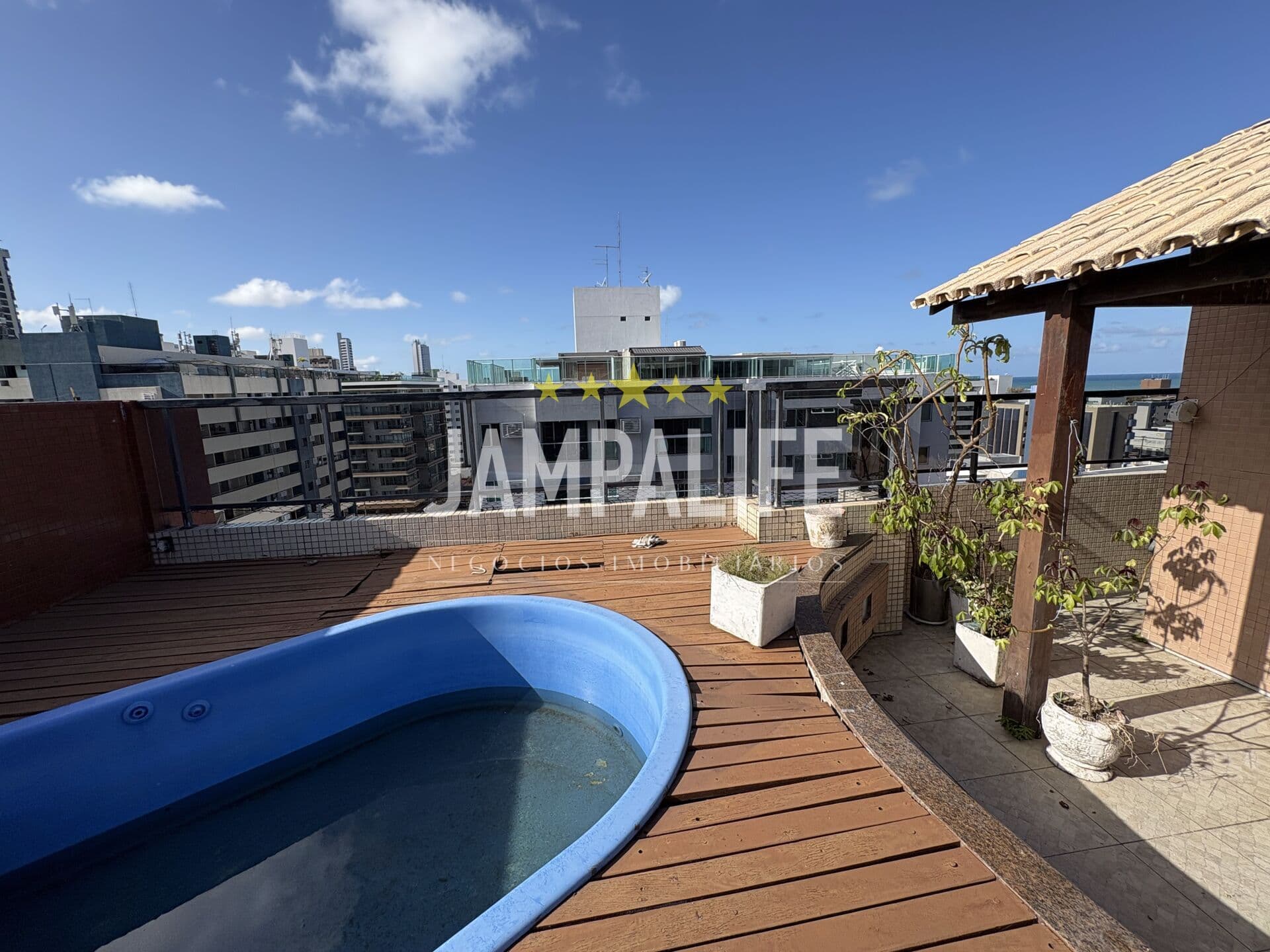 Cobertura com Vista para o Mar de Tambaú