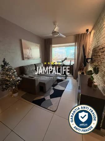 Apartamento no Bessa 2 quartos 2 garagens (porteira fechada)