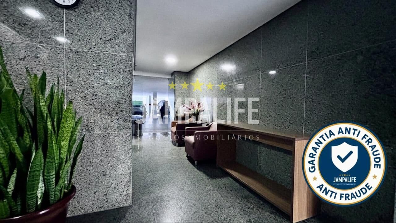 Apartamento compacto mobiliado em Tambaú