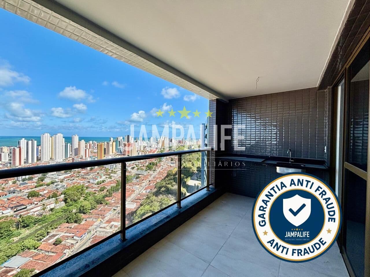 Apartamento andar alto com vista mar definitiva - Brisamar