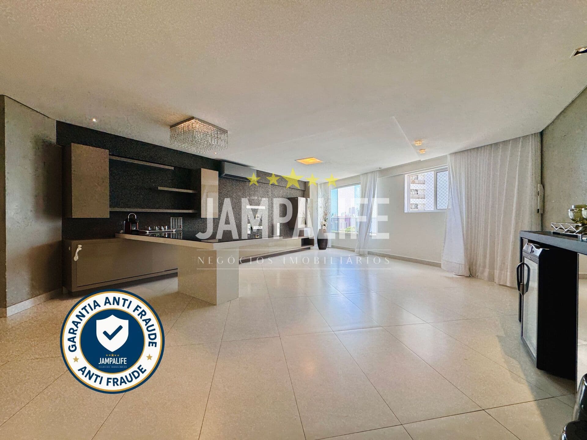 BELO apartamento PORTEIRA FECHADA no Brisamar