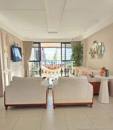 Apartamento com 4 dormitórios à venda, 206 m² - Manaíra - João Pessoa/PB