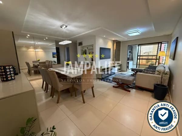Apartamento em Intermares novo e espaçoso com 114m²