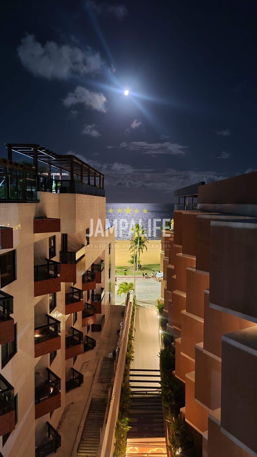 Cobertura duplex com vista mar no cabo branco!