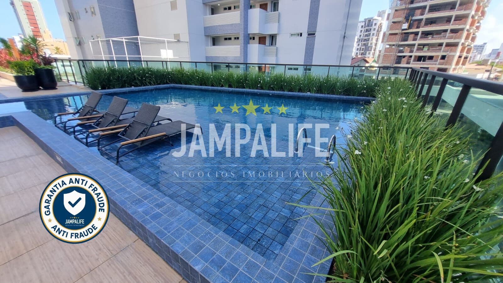 Apartamento com 3 quartos, 98m², por R$1.195.000,00 - Jardim Oceania - João Pessoa/PB