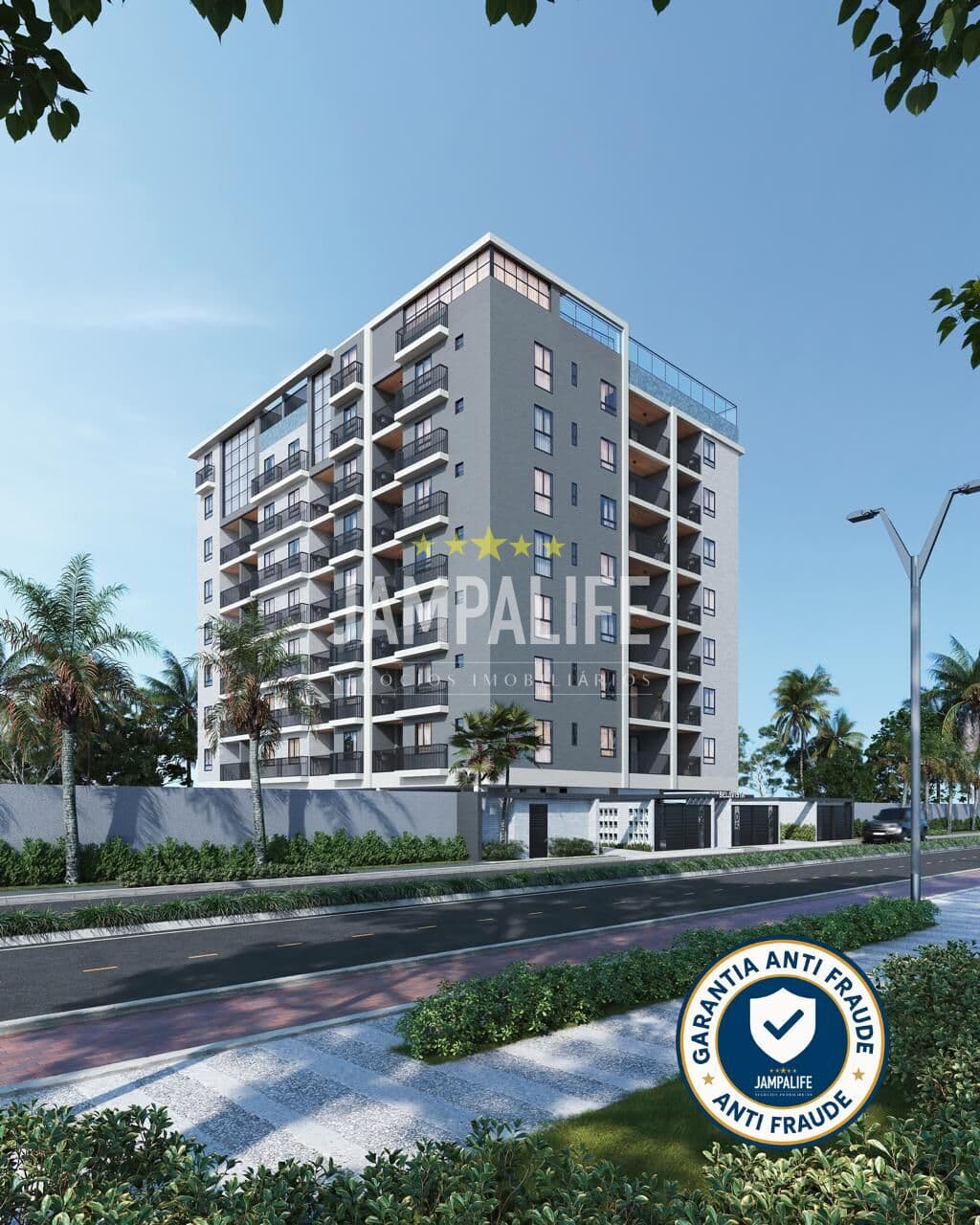 APARTAMENTO 2 QUARTOS VISTA MAR, PREDIO NOVO E LAZER COMPLETO