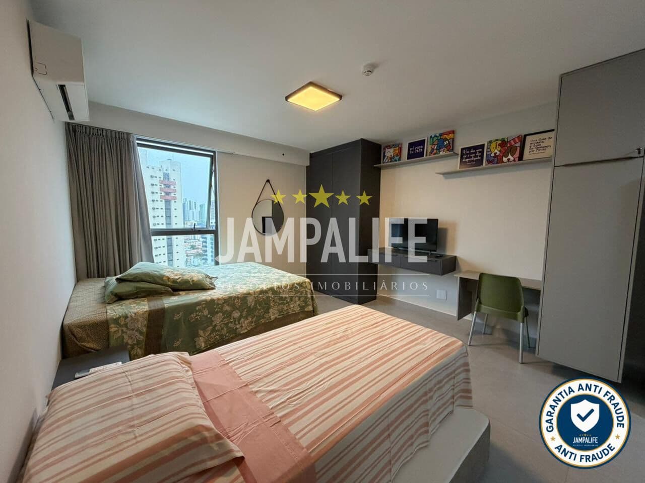 Studio andar alto em Manaíra