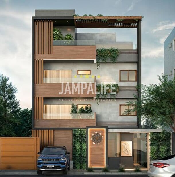 Apartamento com 1 quarto, 36,8m², R$232.000,00 - Jardim Cidade Universitária, João Pessoa/PB