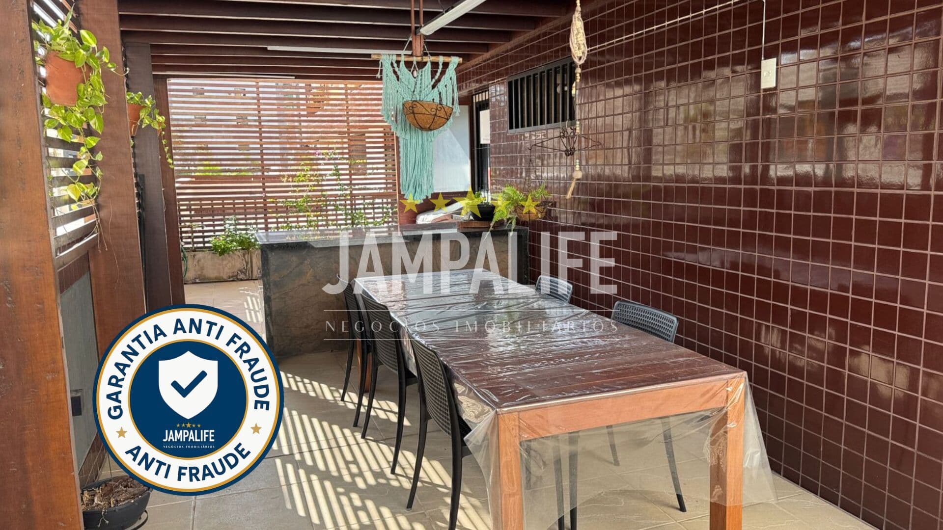 Garden com área externa e espaço gourmet - Jardim Oceania