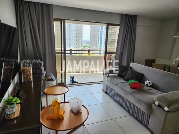 Apartamento com 3 dormitórios à venda, 90 m² por R$ 950.000,00 - Altiplano Cabo Branco - João Pessoa/PB
