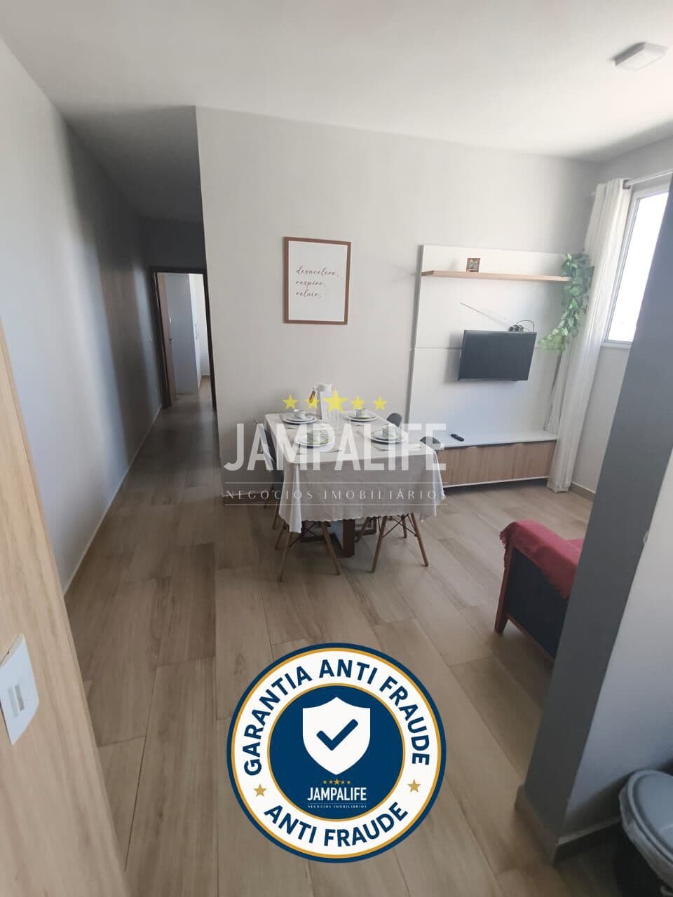 Apartamento 2 quartos mobiliado andar alto e vista mar