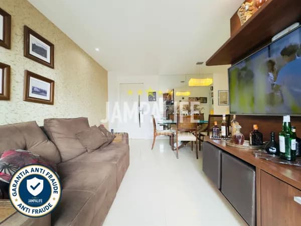Apartamento de 3 quartos com VISTA MAR em Tambaú 73m²