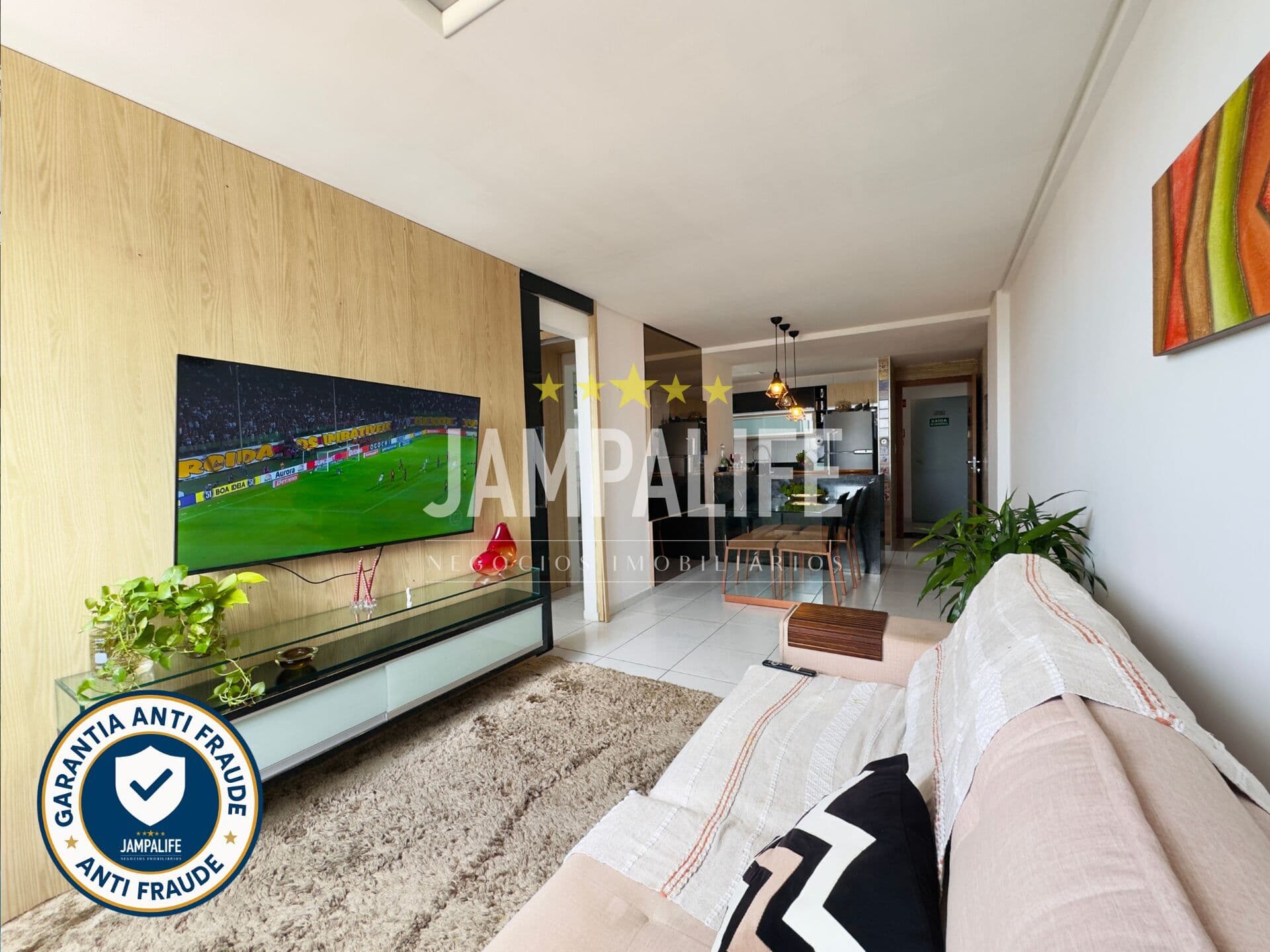 Apartamento de 1 Quarto em Tambauzinho - Super ventilado - Andar alto