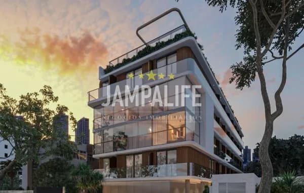 Flat com 1 dormitório à venda, 24,95 m² por R$ 590.000,00 - Cabo Branco - João Pessoa/PB
