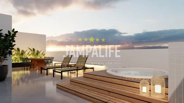 Cobertura duplex com 3 quartos, 140m², R$430.000,00 - Colibris, João Pessoa/PB