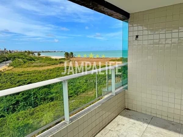 Apartamento de 01 quarto com vista definitiva para o mar