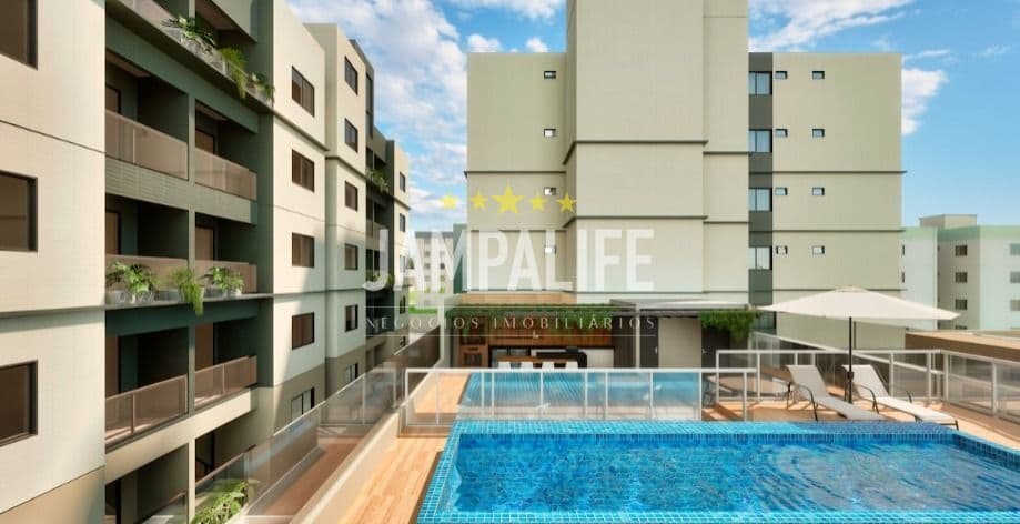 Apartamento com 2 dormitórios à venda, 51,47 m² por R$ 358.000,00 - Portal do Sol - João Pessoa/PB