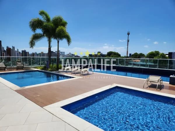 Apartamento com 2 dormitórios à venda, 70 m² - Altiplano Cabo Branco - João Pessoa/PB
