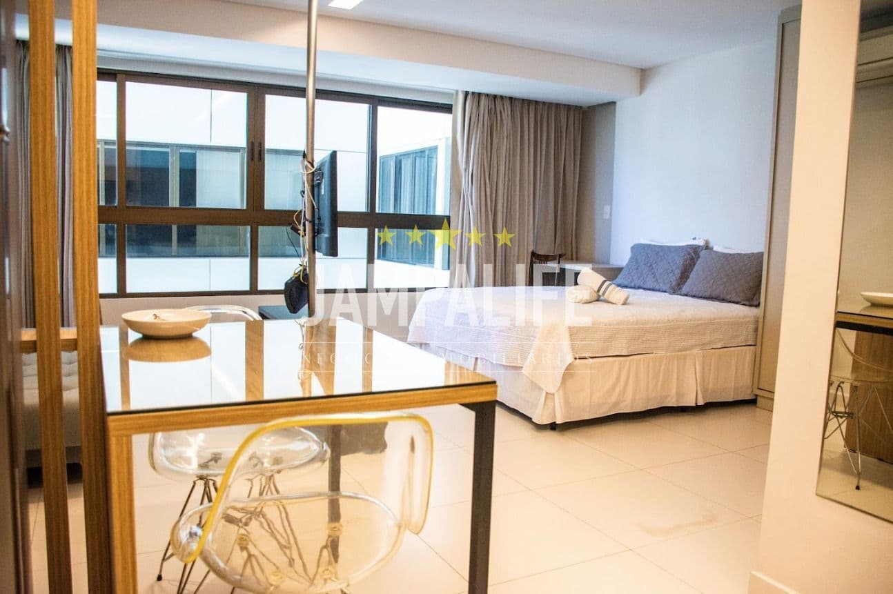 Flat com 2 dormitórios à venda, 33,71 m² por R$ 680.000,00 - Tambaú - João Pessoa/PB