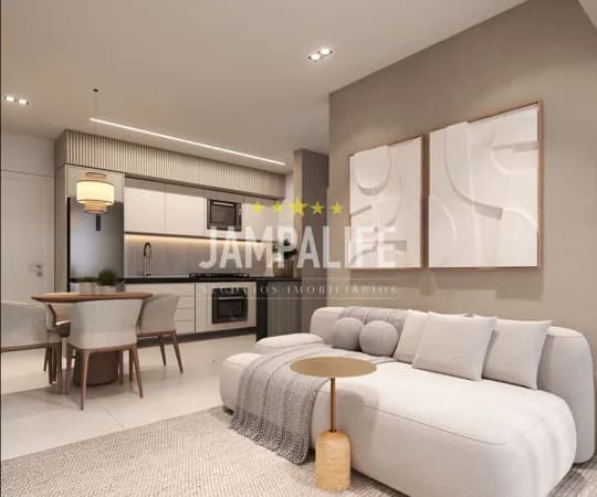 Apartamento Garden com 1 dormitório à venda, 42 m² por R$ 270.000,00 - Praia do Poço - Cabedelo/PB