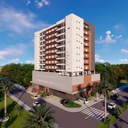 Apartamento à venda 02 dormitórios; sacada com churrasqueira - Pedra Branca, Palhoça/SC