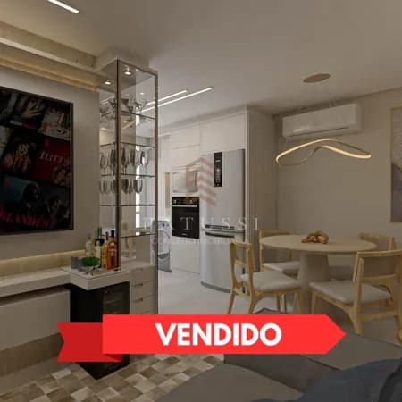 Apartamento finamente mobiliado, Bela Vista, em Palhoça/SC