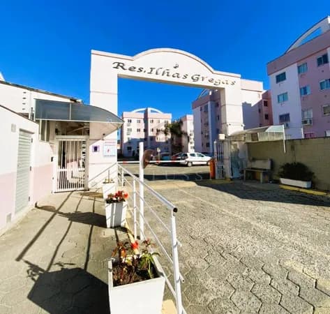 Apartamento de 2 quartos no Aririú, Palhoça