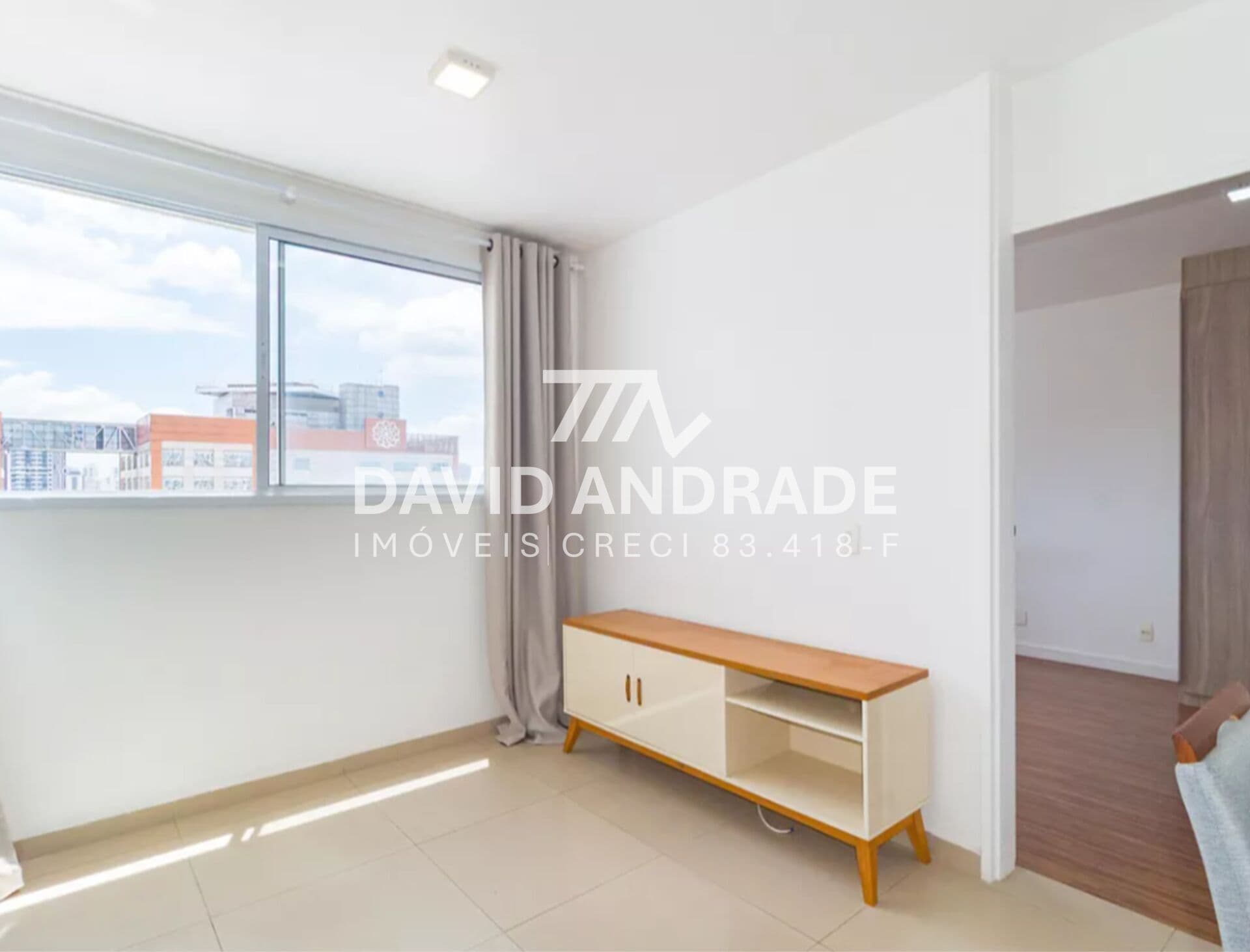 Belíssimo apartamento com 35m², próximo ao metrô, 1 suíte, armários embutidos, amplo living e área de lazer