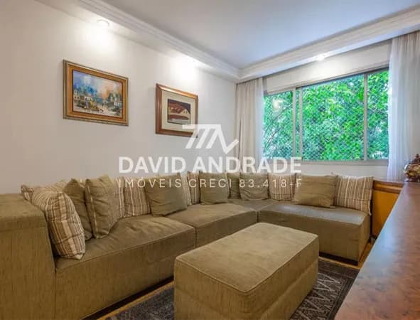 Belíssimo apartamento com 100m², 1 vaga, 3 dormitórios, amplo living, bem iluminado e áreas de lazer