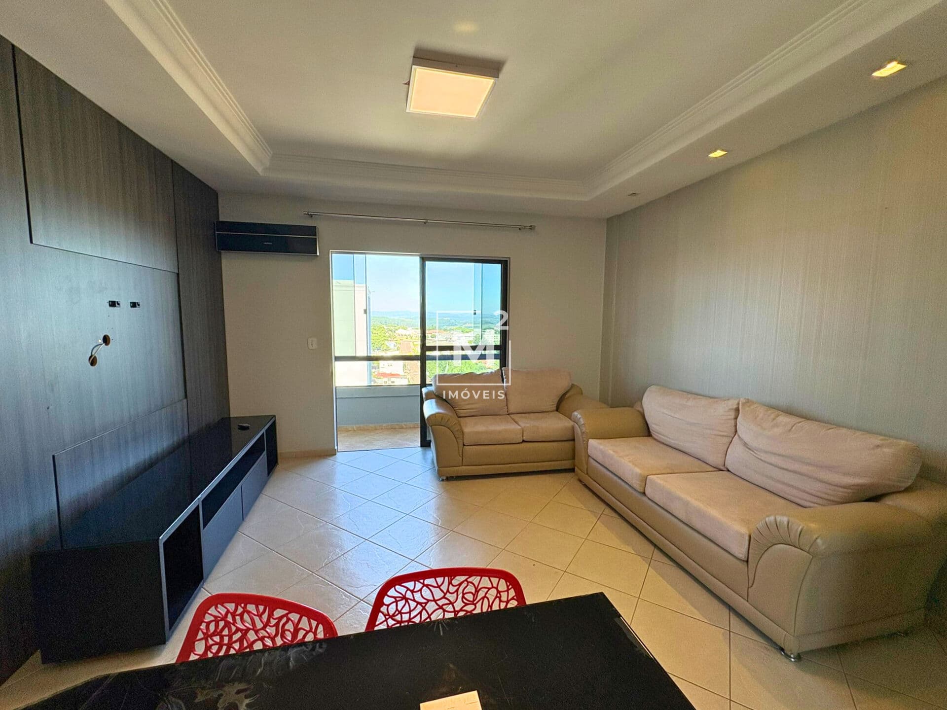 Apartamento para Locação – 2 Dormitórios (1 Suíte) – Ed. Pinhal – Centro de Pinhalzinho/SC