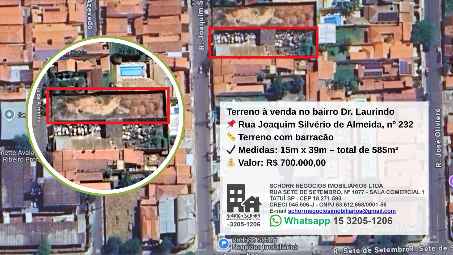 Terreno à venda no bairro Dr. Laurindo