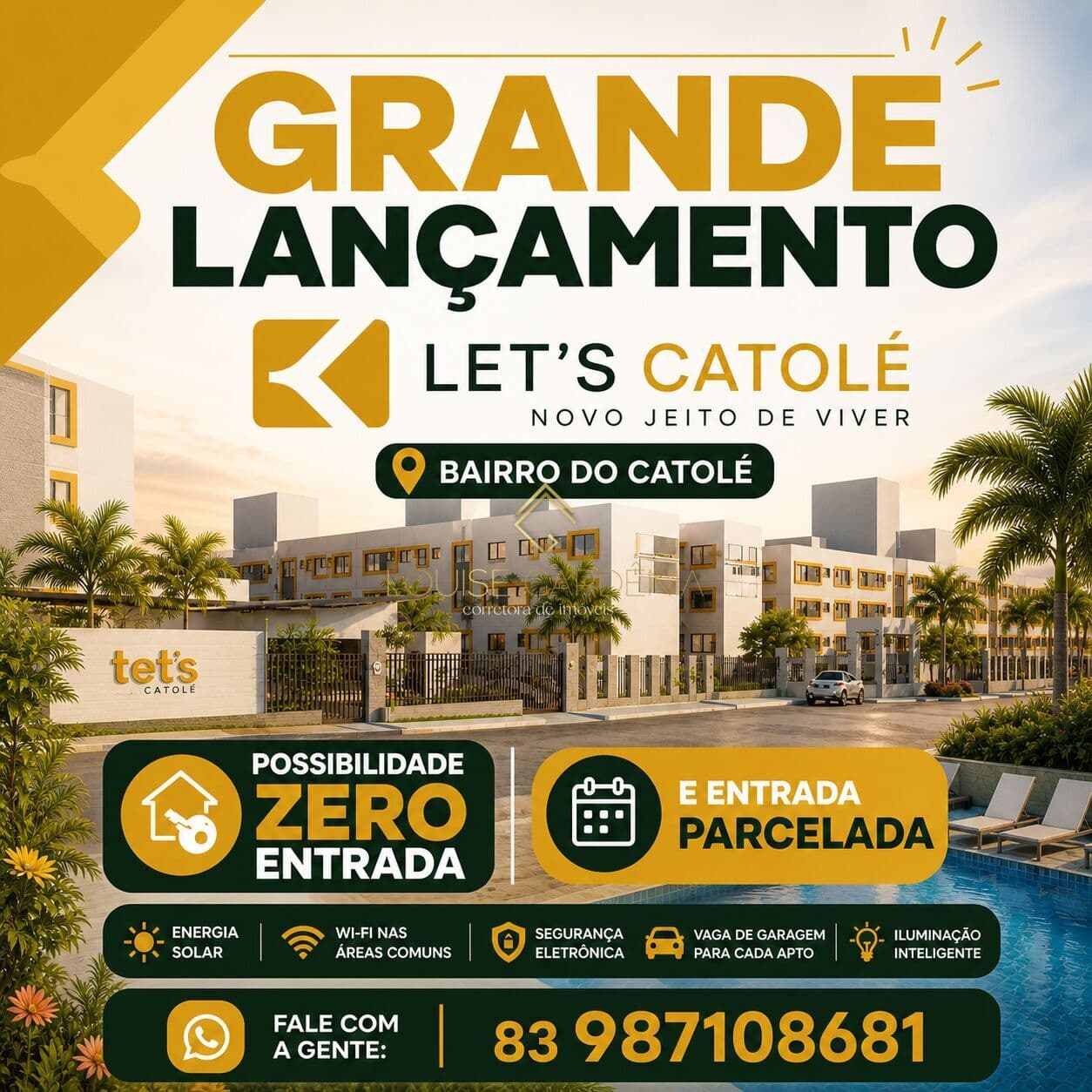 Apartamento em Catolé, Campina Grande/PB