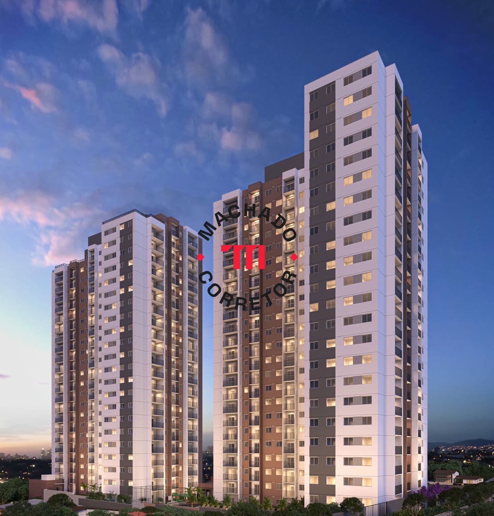 Vibra Veleiros - Apartamentos de 2 Dorms no Socorro com Lazer Completo