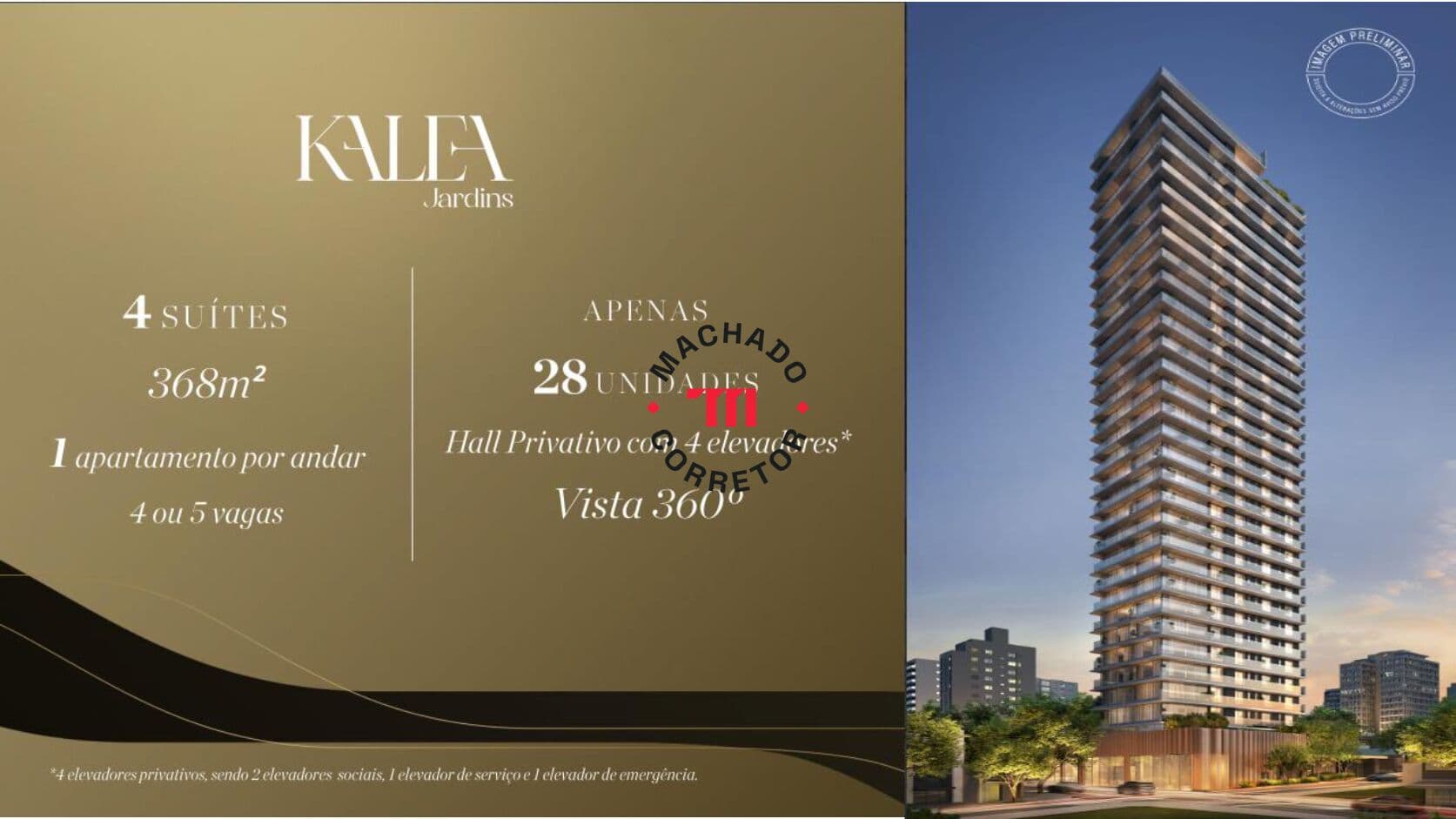 Apartamento Alto Padrão 369 m² 4 quarto(s) 4 suite(s) 7 banheiro(s) 4 vaga(s)