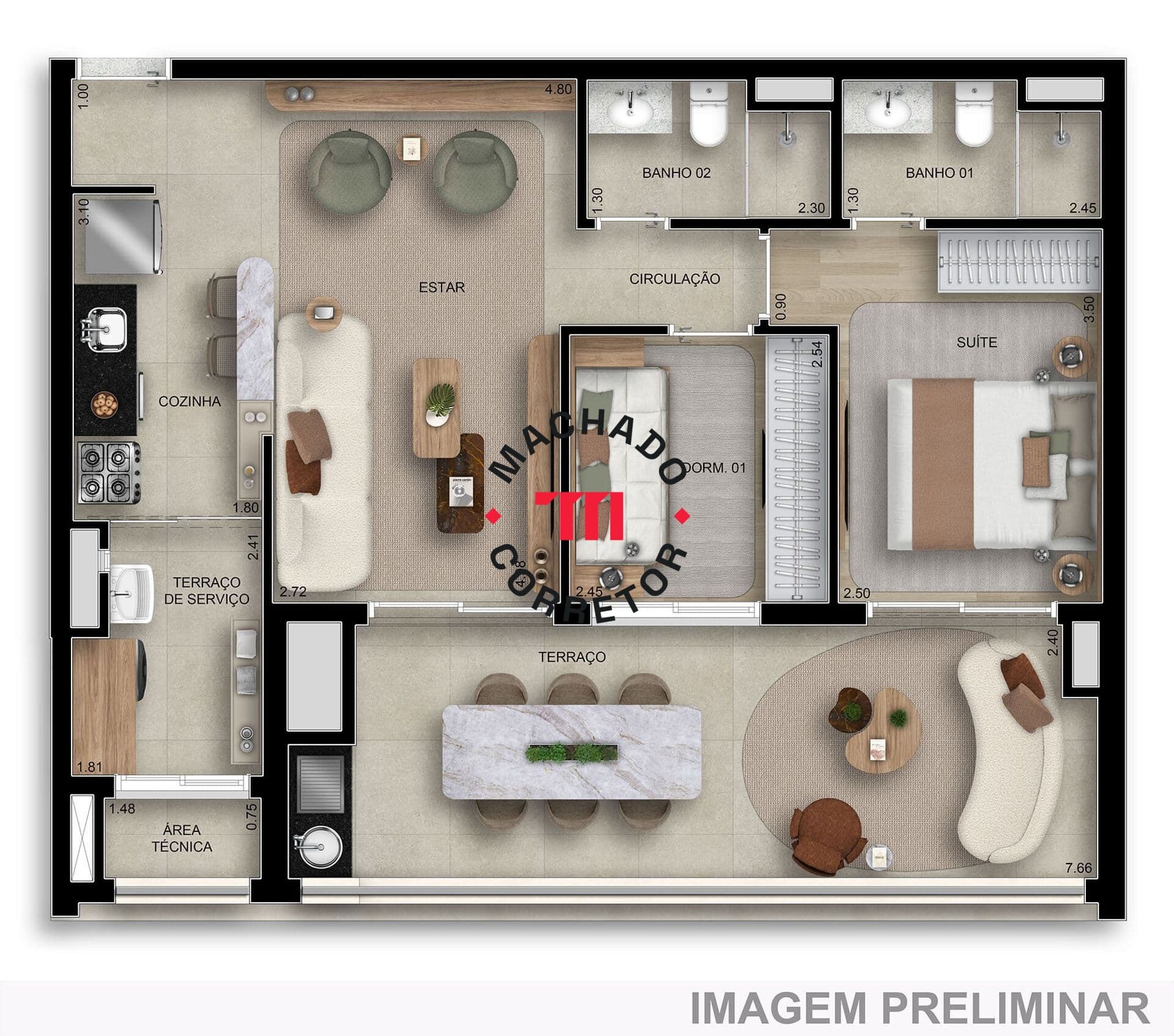 Boulevard Diálogo Butantã - apartamento com 84m² à venda no bairro Butantã - São Paulo/SP, Zona Oeste