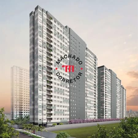 Cidade Mooca Duomo Cury - Apartamentos de 34m²