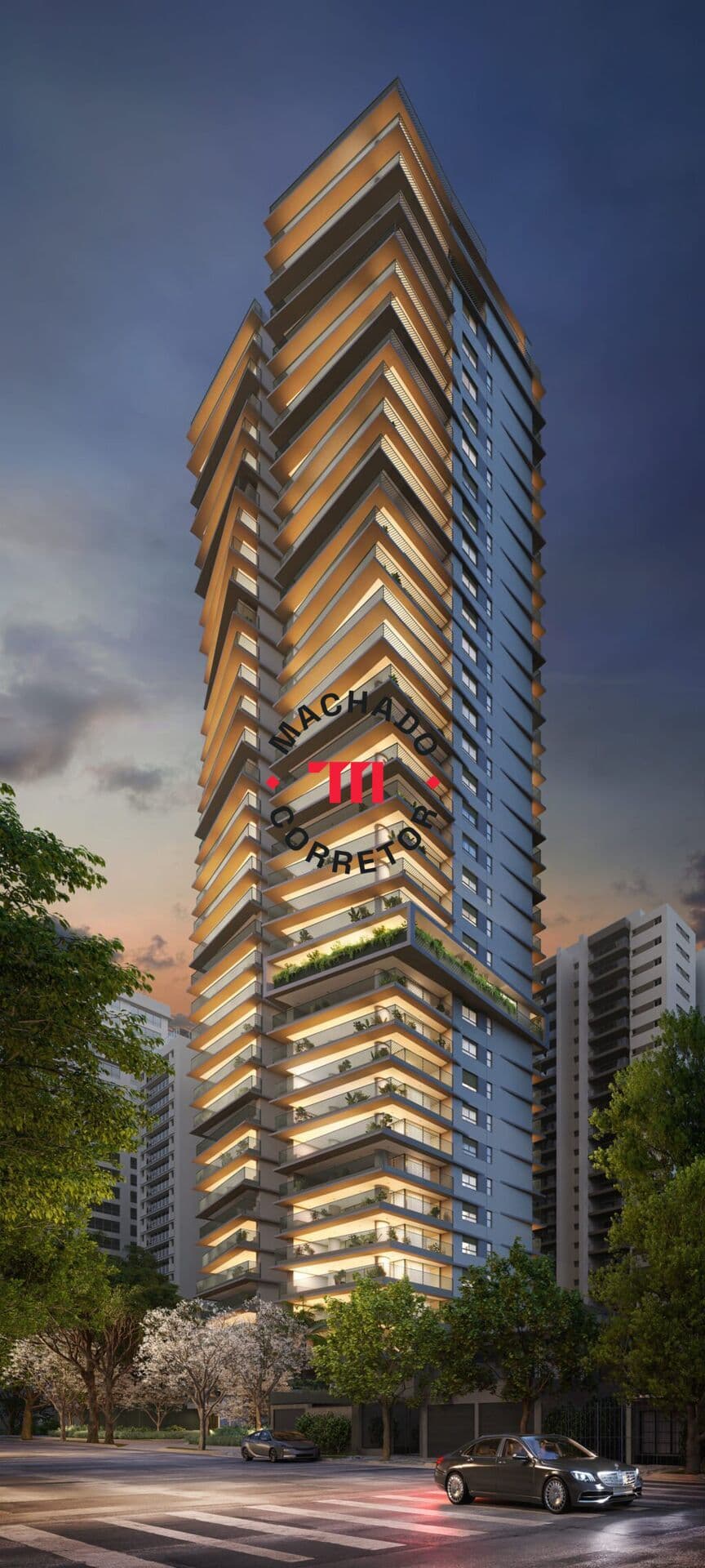 Isa Brooklin - Nortis 220m² Apartamento à venda no bairro Cidade Monções - Booklin 4 suites - São Paulo/SP, Zona Sul