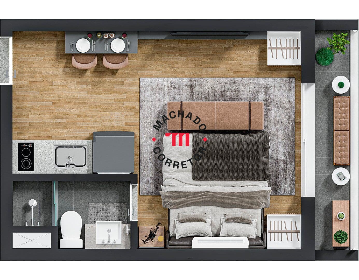 Apartamento em Bela Vista, São Paulo/SP