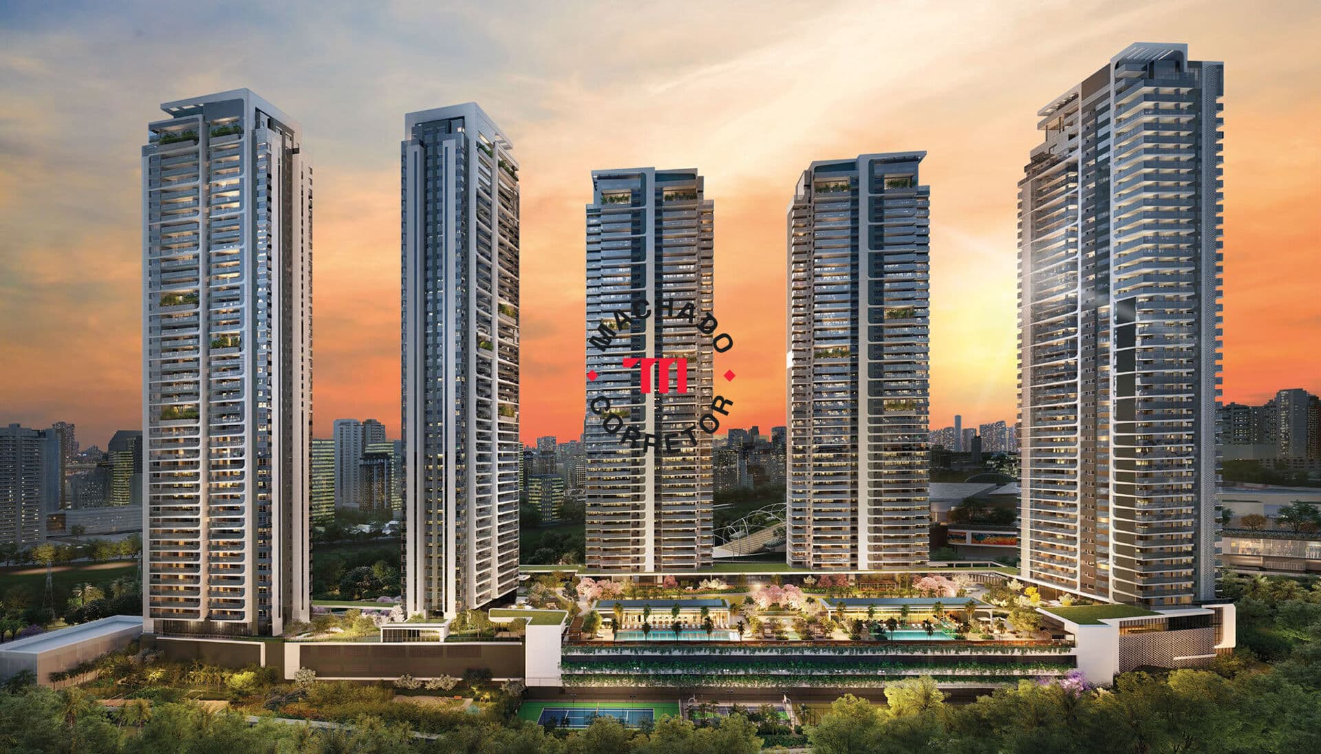 Parque Global 311 m² Apartamento à venda no bairro Jardim Fonte do Morumbi - São Paulo/SP, Zona Sul