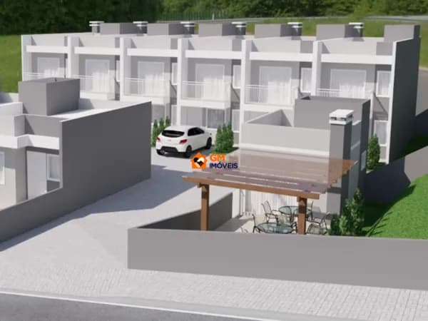 Lindos Sobrados Geminados no Bairro Serra Alta - SBS/SC