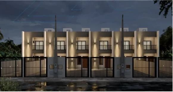 Casa Geminada, em Guaramirim no bairro Beira Rio