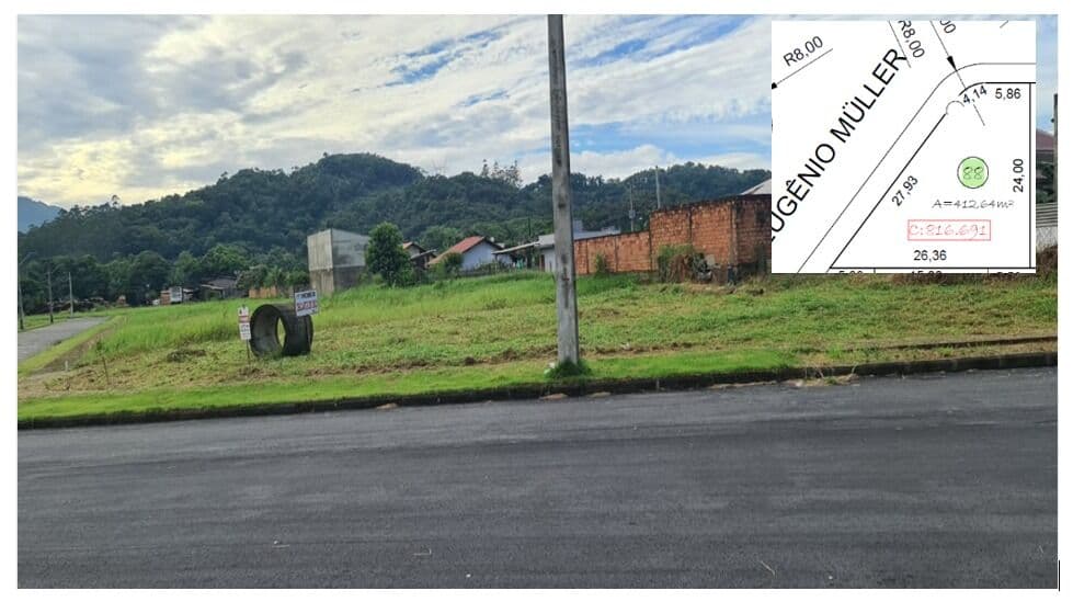 Terreno disponível para venda no bairro Rio da Luz