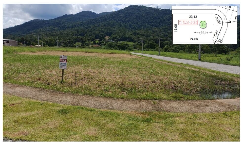 Terreno disponível para venda no bairro Rio da Luz
