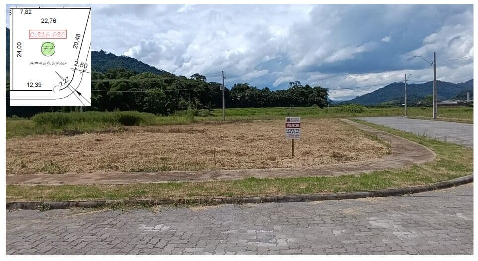 Terreno disponível para venda no bairro Rio da Luz