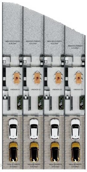 Casa Geminada no bairro Nereu Ramos